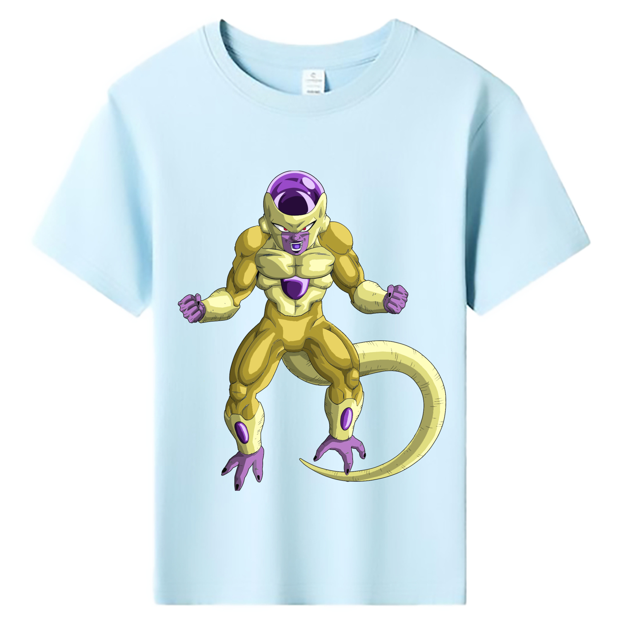 （画像用） ドラゴンボール フリーザ DRAGON BALL Frieza 綿100％キッズTシャツ（フロントプリント）